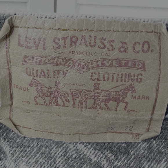 Vtg 80s Levi's 505 Boys Jeans Acid Wash Gray Size 8 USA Made RARE HTF - Picture 5 of 9